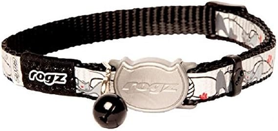 Rogz Refloctocat Cat Collar (One Size) (Black Cat)