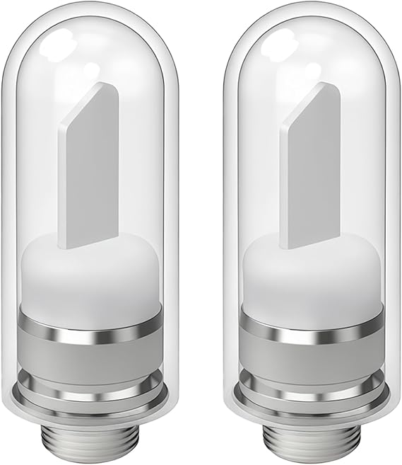Craft Heating, Concentrate Melting, Waxing for Fast-Heating Ceramic Tip, 2Pcs Ceramic Wax Melter Hot Knife Blade, 510 Screw Battery Fits, Flat Stainless Base with Wax Melting Tool