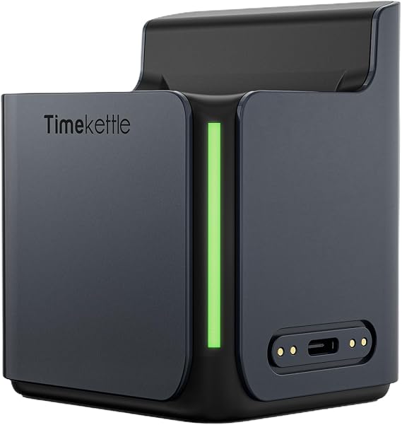 Timekettle X1 AI Translation Center Earbuds Charging Dock. Magnetic Stacking Design Saves Space, Ideal for Offices, Schools, and Multi-User environments.