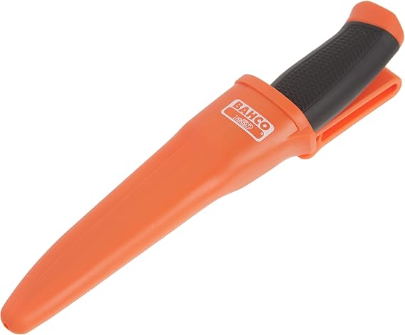 Bahco Luna özel bıçak, paslanmaz, bıçak uzunluğu 100 mm, 2444, siyah