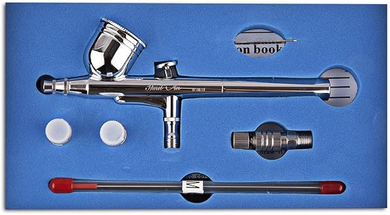 SP470T Dual Action Airbrush 9 cc Air Brush Spray Regulator for Nail Art Cake Decor GEiNNOVA