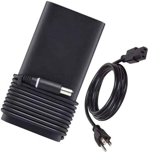 240W 180W Charger for Dell Precision 7760 7750 7740 7730 7720 7710 Mobile Workstations, G3 G5 G7 G15 15 17 3500 5500 5505 5510 5515 5511 5520 5521 7500 7700 Gaming Laptop Power Supply Adapter Cord