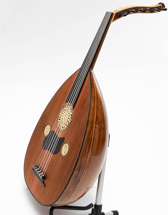 Professional Turkish Oud made of Walnut wood, with Cedar top & Ebony fretboard Superb sound quality