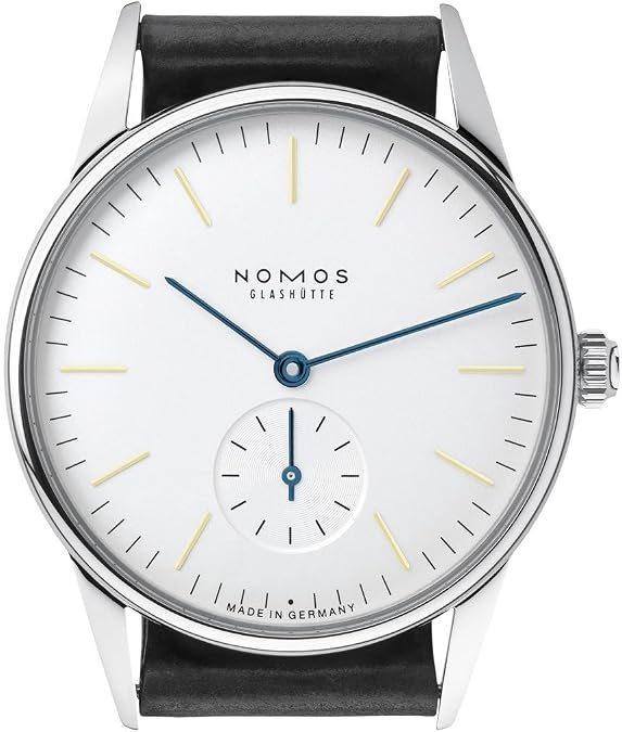 Nomos Orion White Dial Stainless Steel Unisex Watch 309