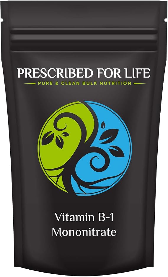 Prescribed For Life Vitamin B1 Mononitrate Powder, Thiamine B1 Supplement (10kg / 22lb)