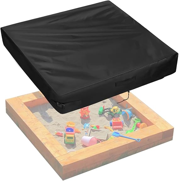 420D 50in Sandbox Cover, Heavy Duty Waterproof Sand Box Cover
