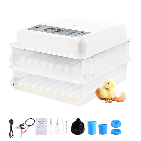 Duck Egg Incubator | Intelligent 120 Eggs Egg Hatcher - 5 Hatching Modes Automatic Egg Hatching Incubator for Chicken Duck Quail Eggs