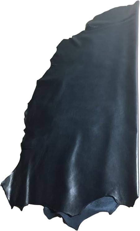 REED Sheep Skin Leather Hides for Crafts and Arts (Black)