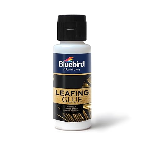 Bluebird Gold Leaf Adhesive 3.38 Fl Oz / 100ml Gilding Adhesive, Leafing Glue for Art and Craft