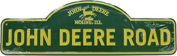 John Deere Road Metal Sign - LP86786