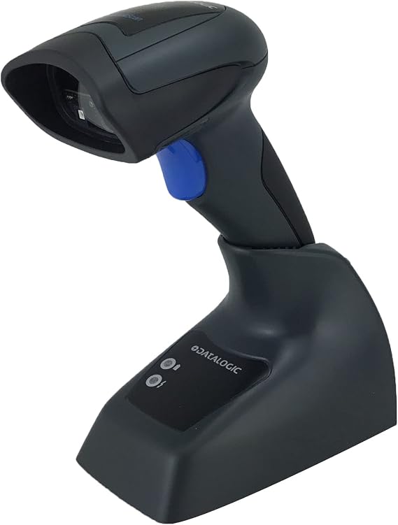 Datalogic QuickScan QM2430 Cordless Barcode Scanner (2D, 1D and Postal Codes), Includes Cradle and USB Cable