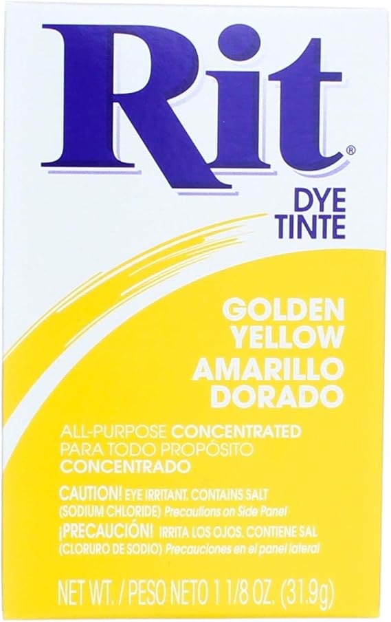 Rit Dye Powder-Golden Yellow