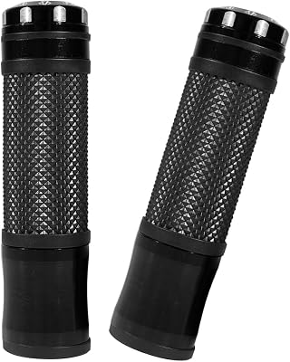FRP 78 Motorcycle Handlebar Grips - Universal Handlebar Hand Grips for Dirt Bike Honda CRF Yamaha TTR Kawasaki KLX Coleman Mini Bike - Shock Absorbing Racing Grips