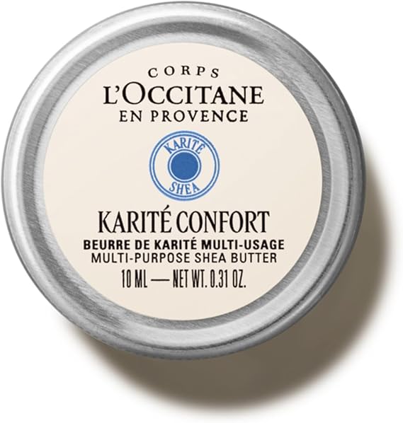 L'Occitane Shea Organik Yağı, Besleyici ve Nemlendirici, Kuru Ciltler için, 10 ml