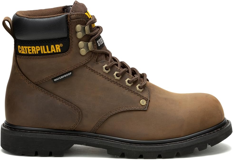 Caterpillar Men's Second Shift Wp St-Black