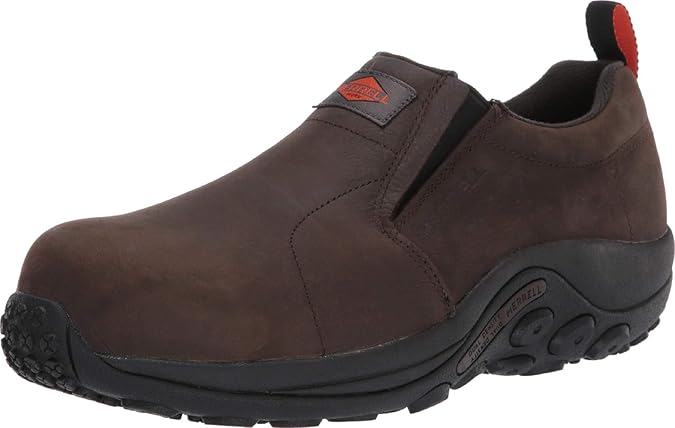 Merrell Men's Jungle Moc Composite Toe Slip On Shoes