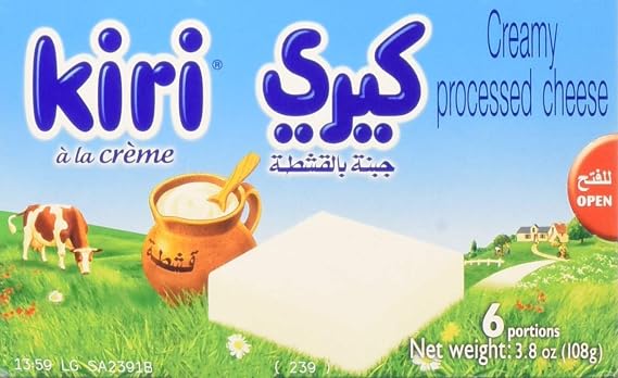 Kiri Cheese Wedges, 6 portions (108g)