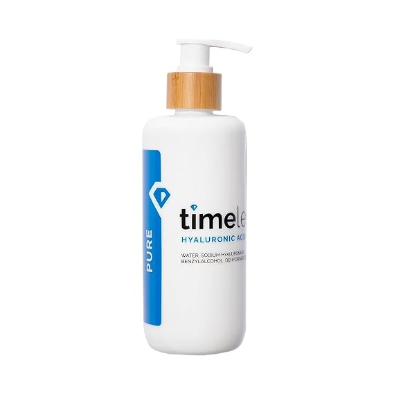 Timeless Hyaluronic Acid 100% Pure Serum, Hydrating, 8 fl oz