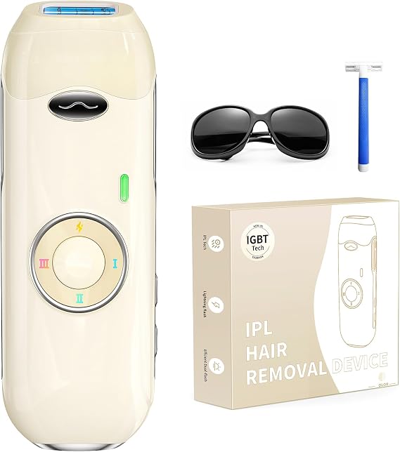 Haarlosy IPL Laser Hair Removal Device for Women Men, Painless Use At Home