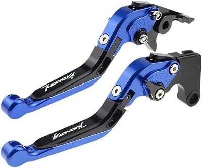 Levers Fit Tuono V4 1100RR 2017-2022 Clutch Levers Compatible with Tuono V 4 1100 RR Factory Folding Extendable Brake HandlesBLUE3