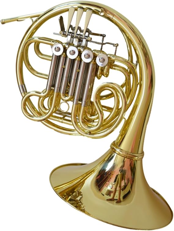 Professional French Horn Double French Horn B Flat F Key White Copper Vario For Beginners And Professional Performance