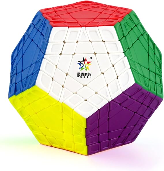 Cuberspeed Yuxin gigaminx stickerless 12 Sided Cube 5x5 Layer Speed Cube Gigaminx 5x5 Puzzle Cube