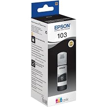 EPSON EcoTank 103 65ml Orijinal Black (Siyah) Mürekkep Kartuş C13T00S14A