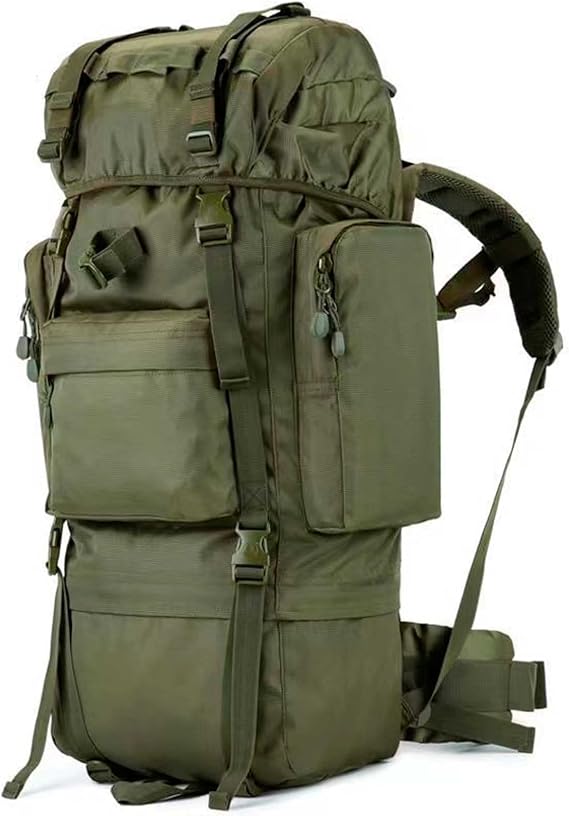 Outdoor Backpack 70L,100L Waterproof Lightweight Hiking Travel Large Rucksack Bag,Backpack Rucksack,for Camping,Trekking,Fishing For Men Women Sport Mountain Touring,Cycling Sturdy And Durable(445,100