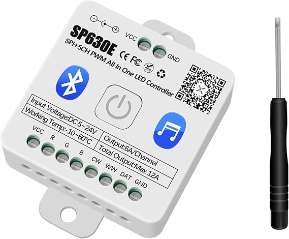 SP630E RGBW LED Controller 24V for LED Strips