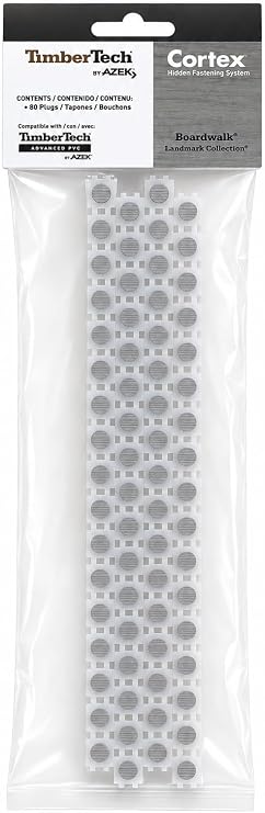 TimberTech Collated Cortex Replacement Plugs 80 Count Boardwalk
