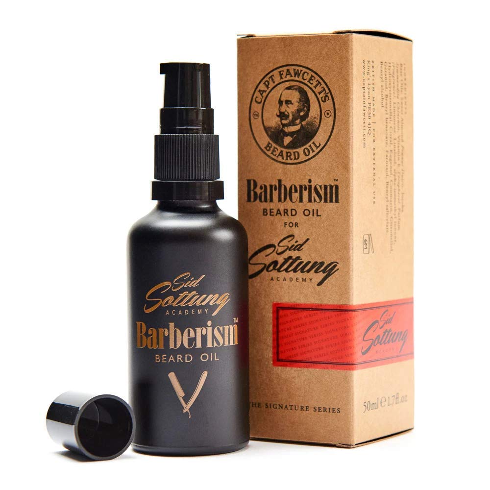 Captain Fawcett Signature Series Beard Oils Sid Sottung Barberism Beard Oil 50ml