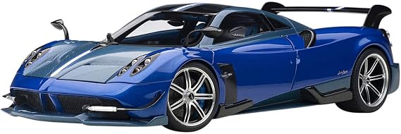 AUTOart 78277 1/18 Pagani Uaila BC Metallic Blue/Blue Carbon Finished Product