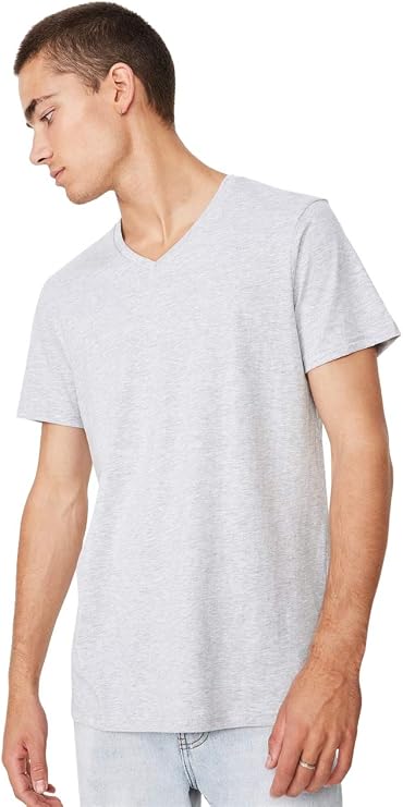 COTTON ON Men's Essential Vee Neck T-Shirt