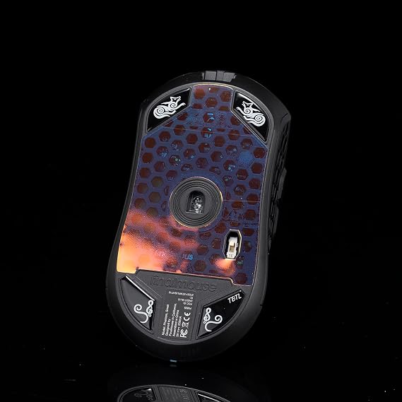 Mouse Bottom Anti Dust Proof Adhesive Sticker Compatible for Finalmouse Starlight 12 ul S FMS Dustproof Easy Install