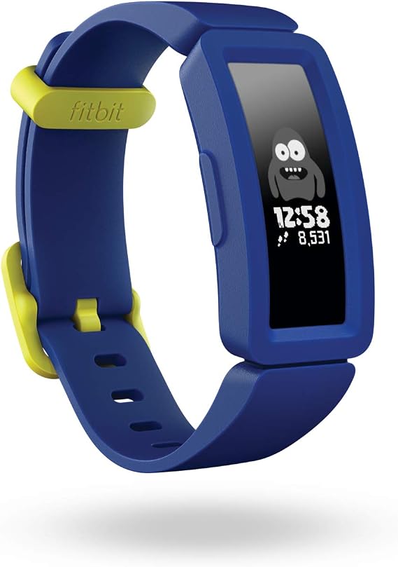 Fitbit Ace 2 Activity Tracker for Kids, 1 Count, Night Sky + Neon Yellow