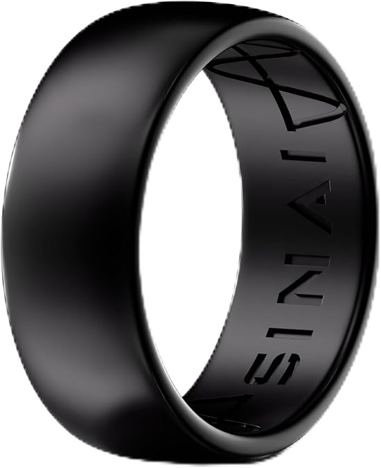 Premium Silicone Wedding Rings - Single Pack