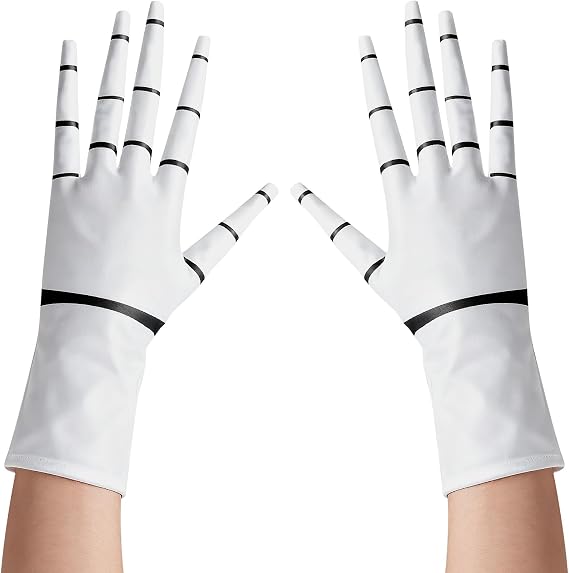Halloween Skeleton Gloves Costume for Men