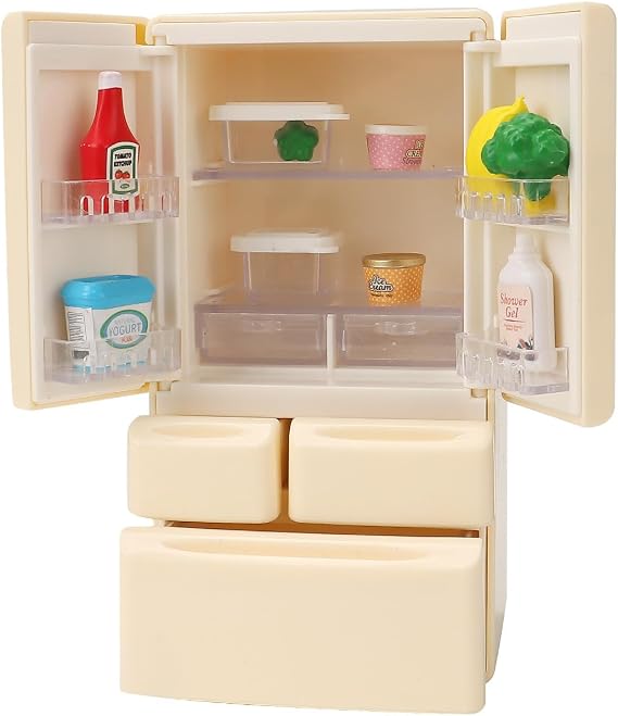 Dollhouse Furniture icebox for Kids Toys Miniature Doll House Accessories