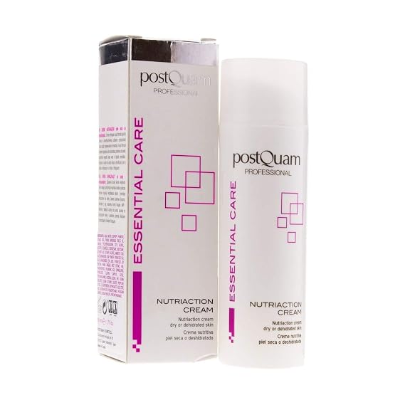 POSTQUAM Professional Nutriaction Cream Dry And Dehydrated Skin 50ml Skin Care Daily Use - Nourishing Anti-Wrinkle - Provides An Immediate Regenerative Action Natural Ingredients
