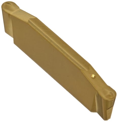 Sandvik Coromant N123E2-0200-RO S05F MTCVD Coated Solid Carbide CoroCut Indexable Profiling Insert, 0.0394" Nose Radius, RO Chip Breaker, E Insert (Pack of 10)