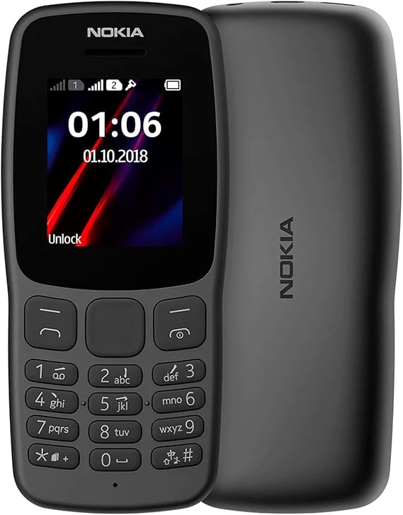 Nokia 106 Black/Mobile 1.8"