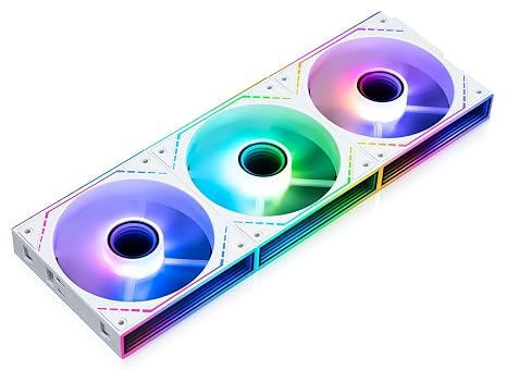 Thermalright TL-M12QRW-S X3 120mm Reverse Case Fans, 3-Pack
