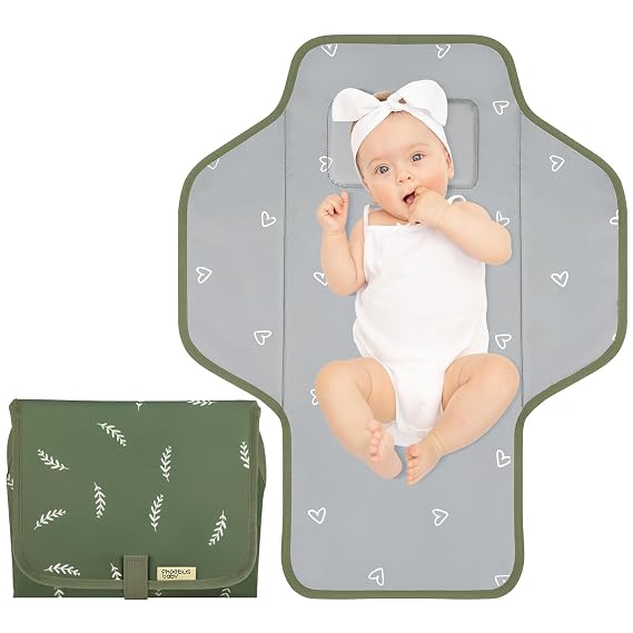 Baby Portable Changing Pad Travel - Waterproof Diper Changing Mat