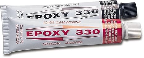 Epoxy 330 Glue, 1/2 Fluid Ounces, Pack of 2 | GLU-203.30