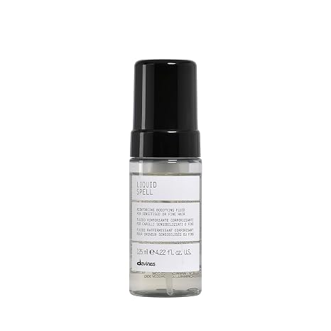 Davines Liquid Spell Reinforcing Bodifying Fluid, Leave-In Fine Hair Mousse
