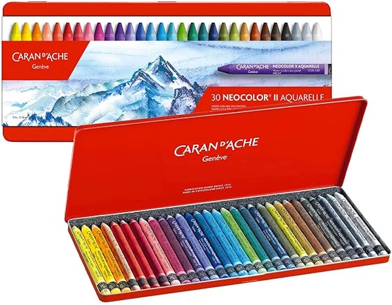 Caran Dache Neocolor II Aquarelle Water Crayon
