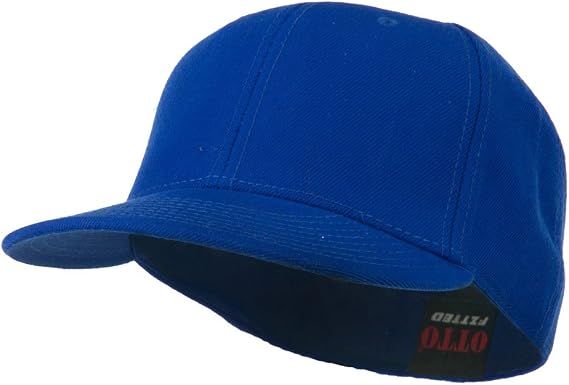Pro Style Wool Fitted Cap - Royal 7 Blue