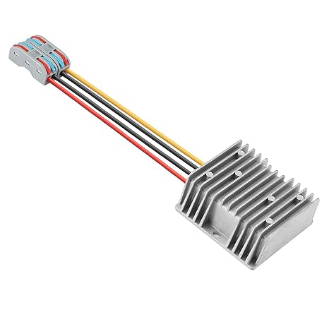DC 24 V Step Down to 12 V 30 A 360 W DC Converter Suitable for Waterproof Voltage Reduction Devices on Golf Carts and Forklifts (24 V to 12 V 30 A)