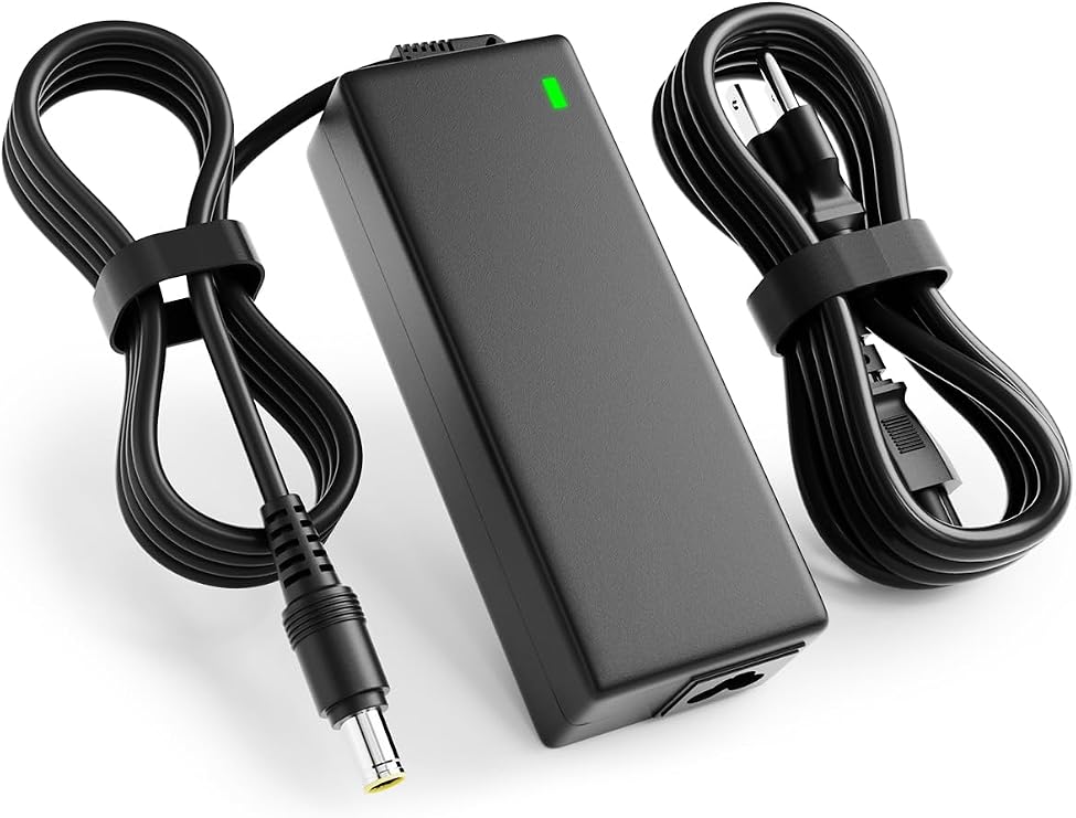 24V 90W Jackery Charger for Explorer Power Stations | Compatible with Explorer 160/240/300/500/550 & Solar Generator.167Wh-518Wh lithium battery charging cord.