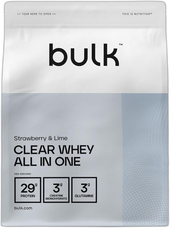 Bulk Clear Whey All in One, Strawberry & Lime, 500 g